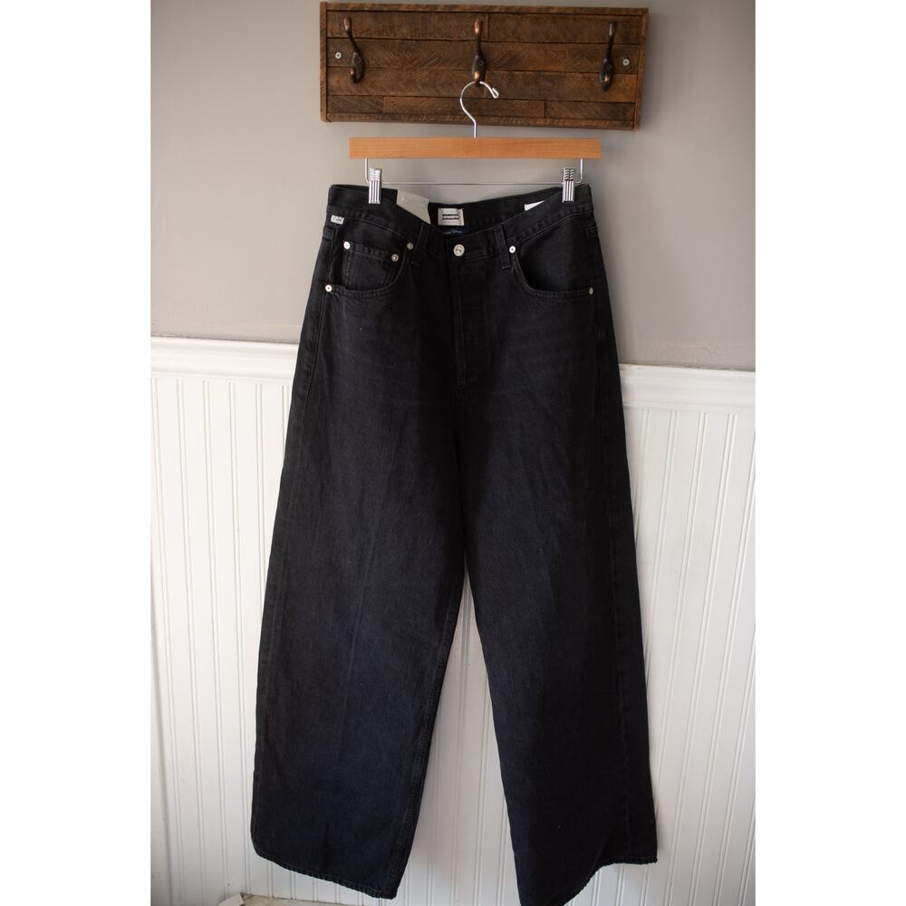 Citizens of Humanity Ayla Baggy Cuffed Crop Jeans 32 NWT - Picture 2 of 4